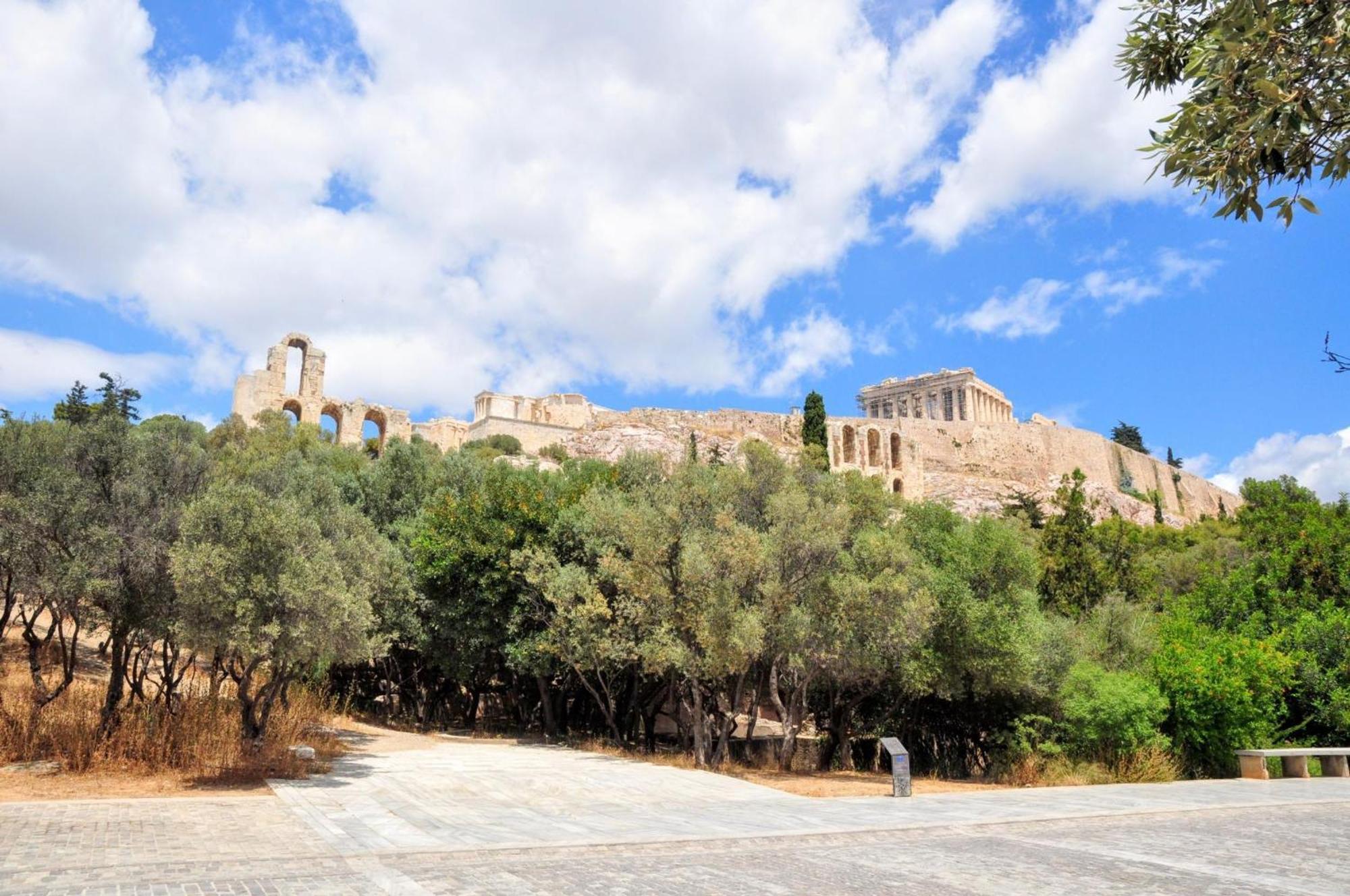 Big Apartment In Acropolis Museum Atena Exterior foto